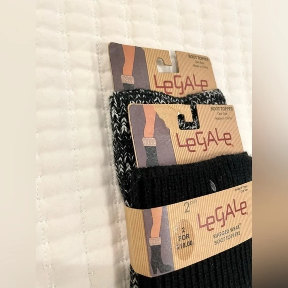 Legale Boot Toppers-‎ Set of 2-  NWT